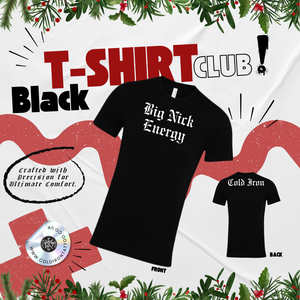 XMAS EDITION Black T-shirt Club