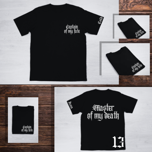 FRIDAY 13th BLACK T SHIRT CLUB