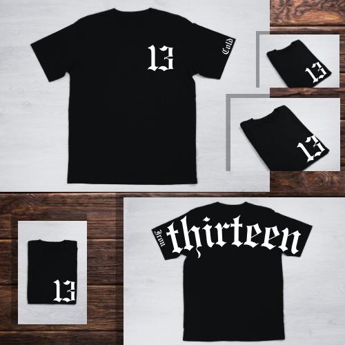 FRIDAY 13th BLACK T SHIRT CLUB