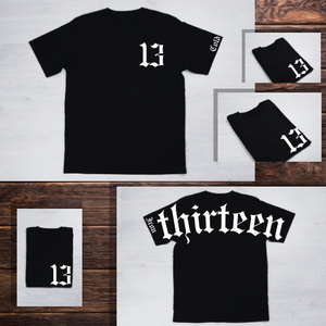 FRIDAY 13th BLACK T SHIRT CLUB