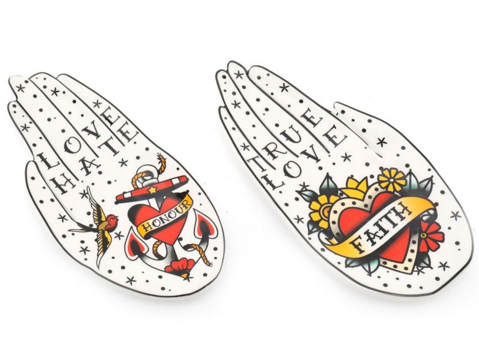 Tattoo Hand Trinket Dish